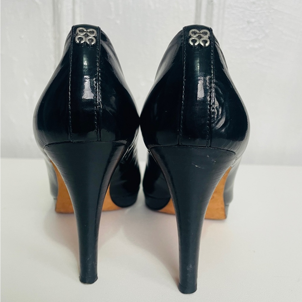 Coach Black Patent Leather Pumps - Picture 6 of 10